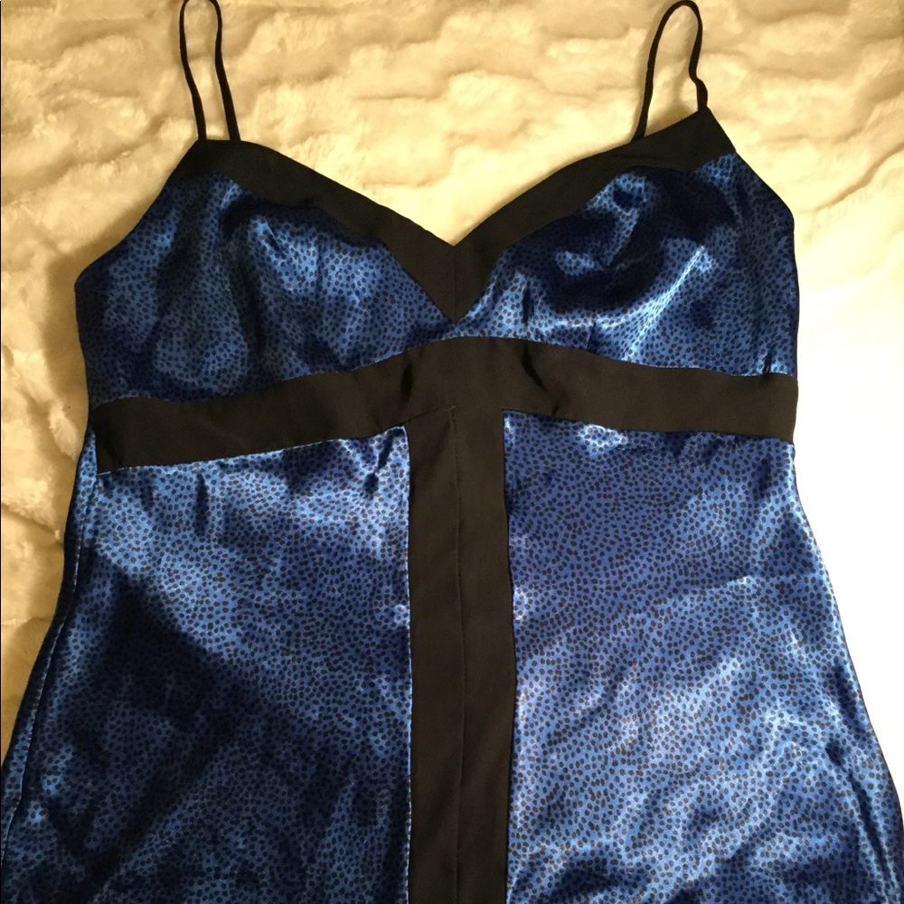 Bisou Bisou Blue Top Size 14
